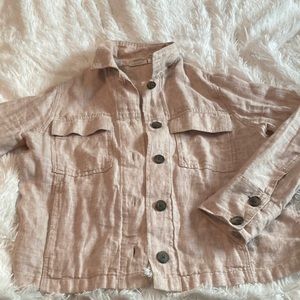 Women’s 100 % linen jacket